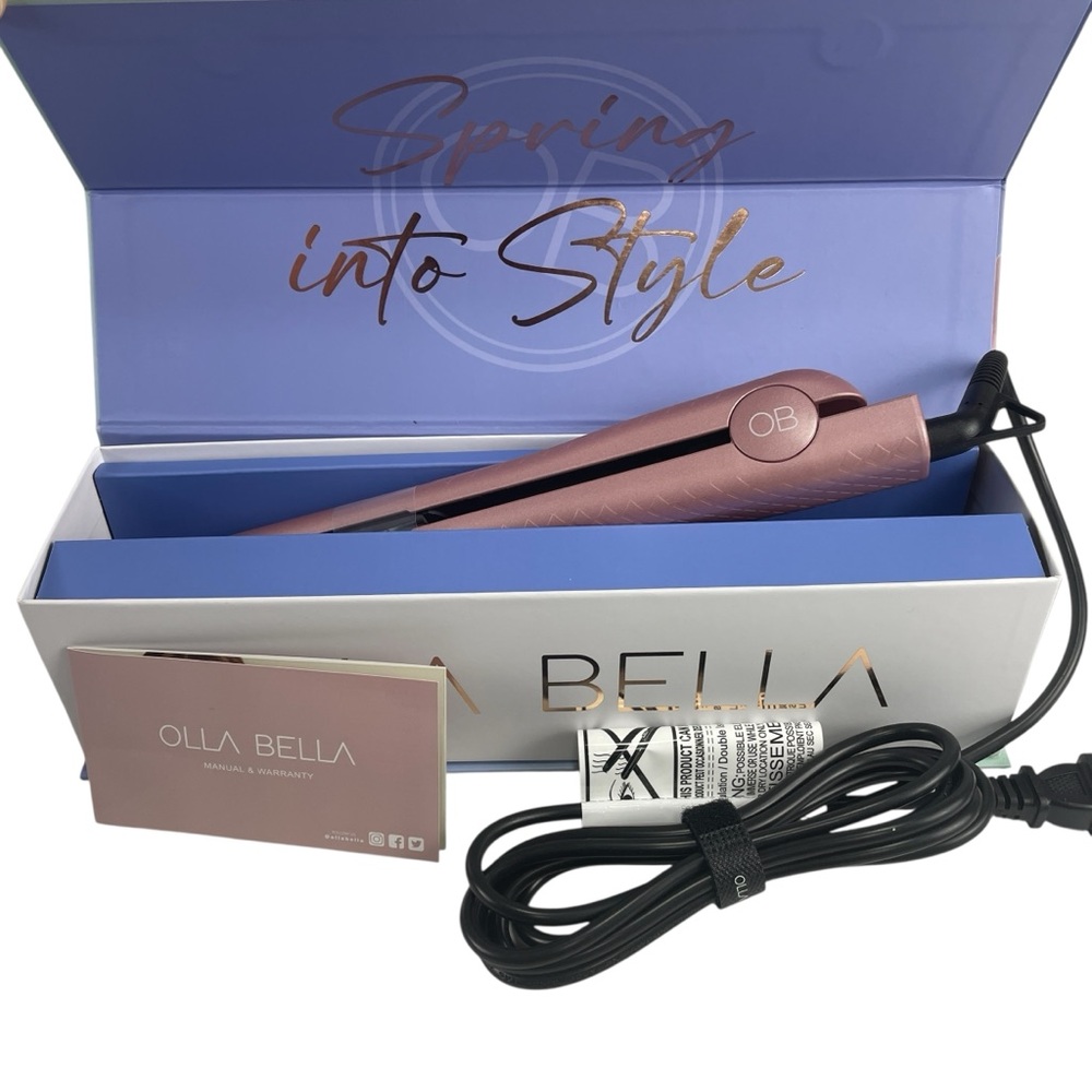 Olla Bella Tools Pro Collection Styler High Heat Hair Straightner 1.25" NEW